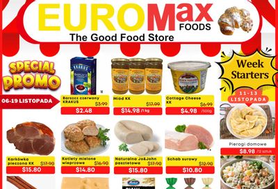 EuroMax Foods Bi-Weekly Flyer November 6 to 19