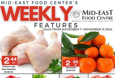 Mid-East Food Centre Flyer November 7 to 13