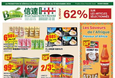 Btrust Supermarket (Montreal) Flyer November 7 to 13