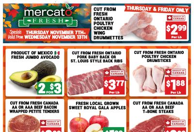 Mercato Fresh Flyer November 7 to 13