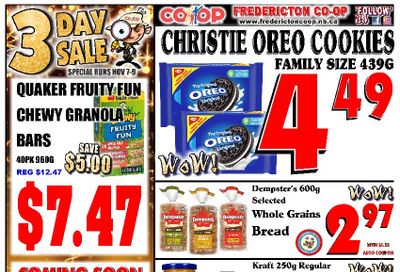 Fredericton Co-op Flyer November 7 to 13