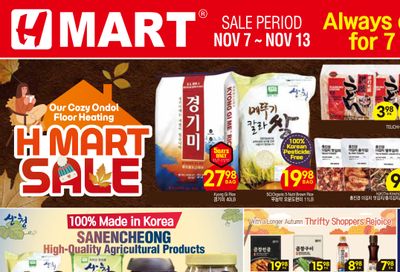 H Mart (West) Flyer November 7 to 13