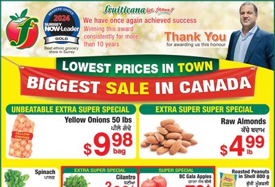 Fruiticana (Greater Vancouver) Flyer November 7 to 13