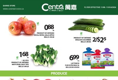 Centra Foods (Barrie) Flyer November 8 to 14