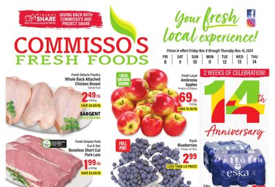 Commisso's Fresh Foods Flyer November 8 to 14