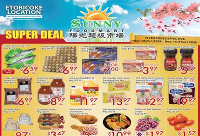 Sunny Foodmart (Etobicoke) Flyer November 8 to 14