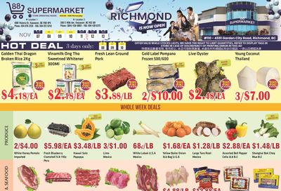 88 Supermarket Flyer November 7 to 13