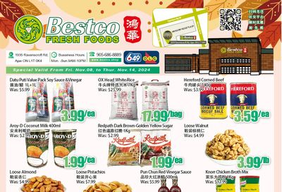 BestCo Food Mart (Ajax) Flyer November 8 to 14