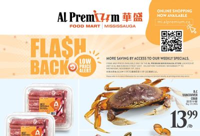 Al Premium Food Mart (Mississauga) Flyer November 7 to 13