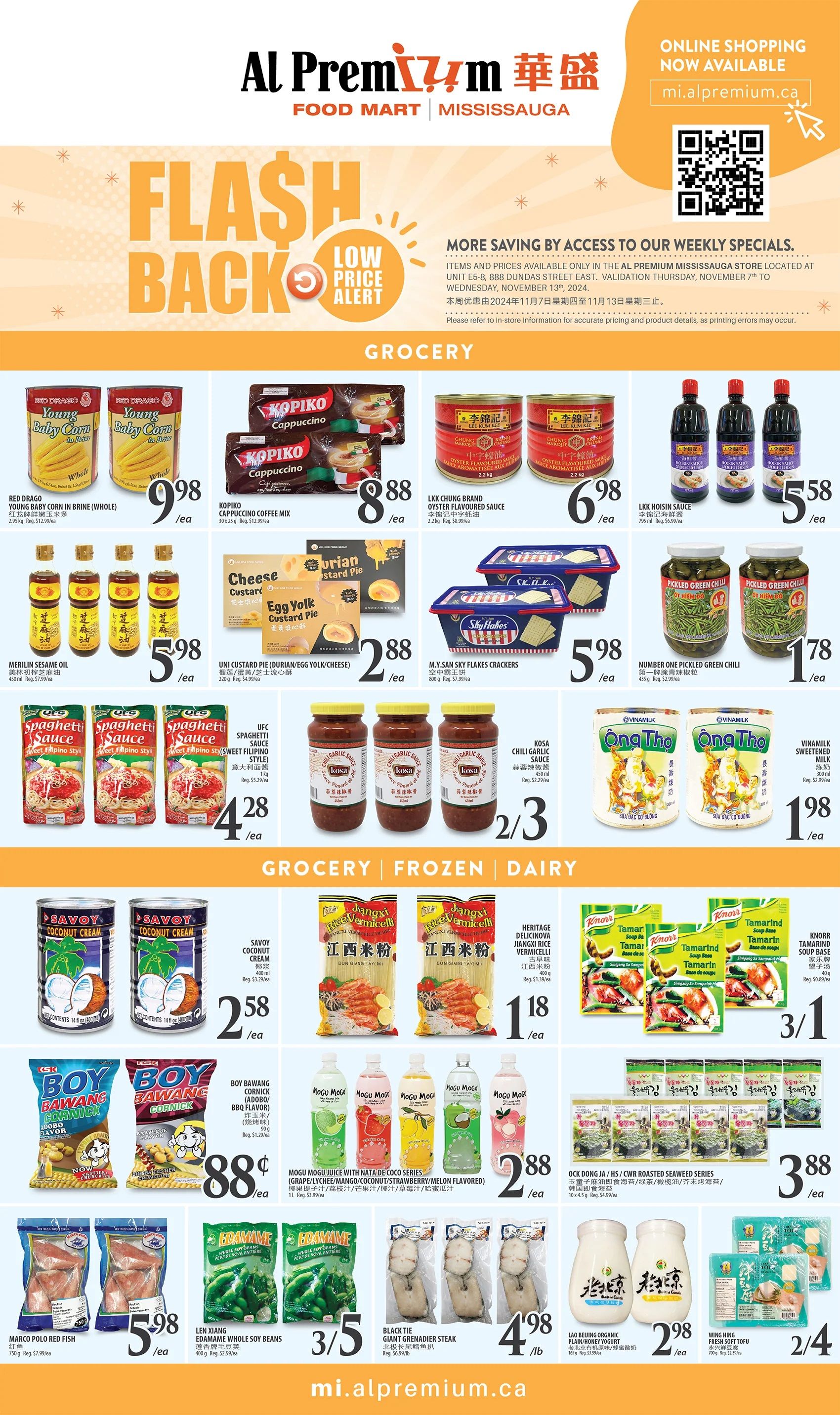 Al Premium Food Mart (Mississauga) Flyer November 7 to 13
