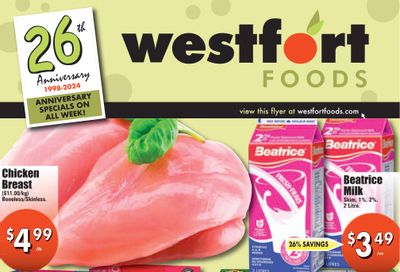 Westfort Foods Flyer November 8 to 14