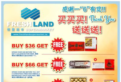 FreshLand Supermarket Flyer November 8 to 14