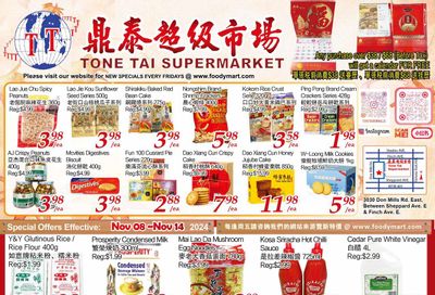 Tone Tai Supermarket Flyer November 8 to 14