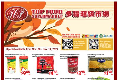 Top Food Supermarket Flyer November 8 to 14