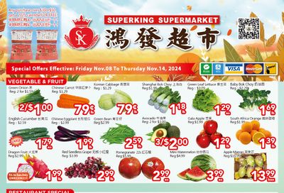 Superking Supermarket (North York) Flyer November 8 to 14