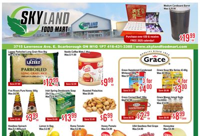 Skyland Food Mart Flyer November 8 to 14