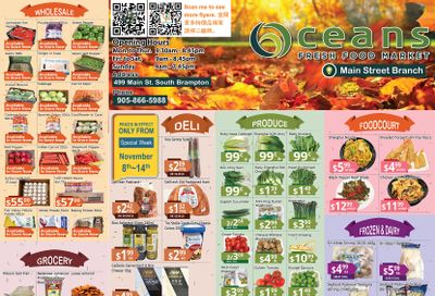 Oceans Fresh Food Market (Main St., Brampton) Flyer November 8 to 14