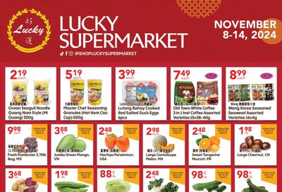 Lucky Supermarket (Calgary) Flyer November 8 to 14