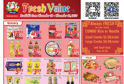 Fresh Value (Etobicoke) Flyer November 8 to 14