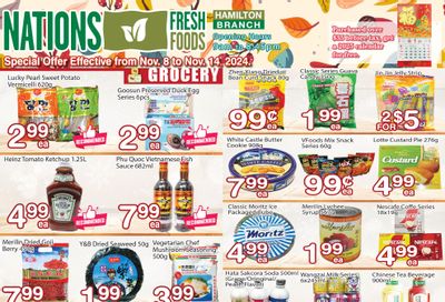 Nations Fresh Foods (Hamilton) Flyer November 8 to 14