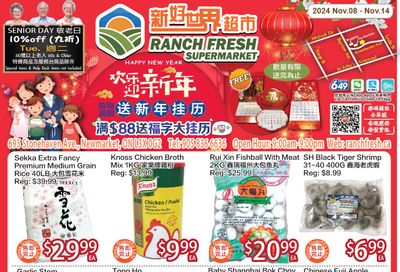 Ranch Fresh Supermarket Flyer November 8 to 14