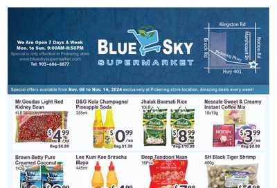 Blue Sky Supermarket (Pickering) Flyer November 8 to 14