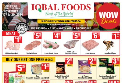 Iqbal Foods Flyer November 7 to 20