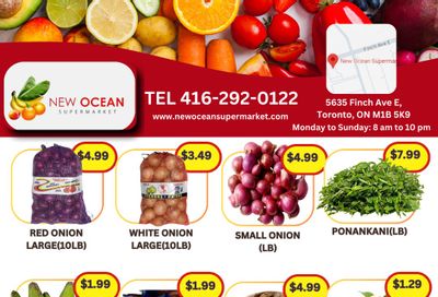 New Ocean Supermarket Flyer November 8 to 21