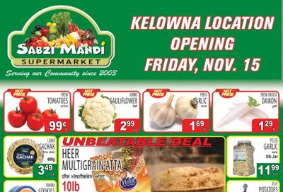 Sabzi Mandi Supermarket (BC) Flyer November 8 to 13