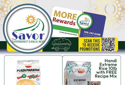 Savor Supermarket Flyer November 8 to 14