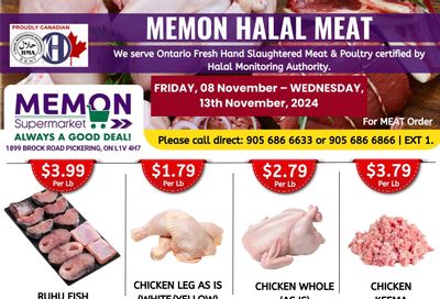 Memon Supermarket Flyer November 8 to 13