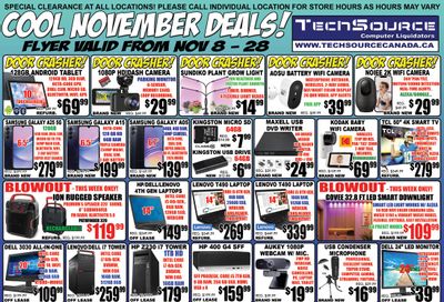 TechSource Flyer November 8 to 28