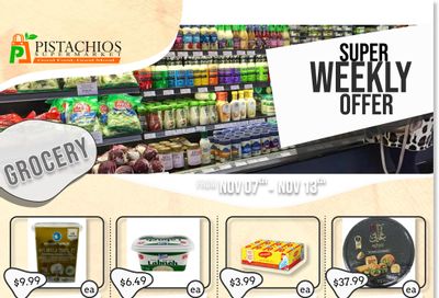 Pistachios Supermarket Flyer November 7 to 13