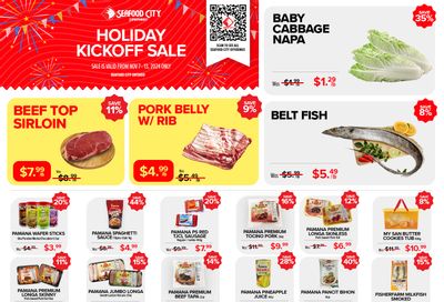 Seafood City Supermarket (ON) Flyer November 7 to 13