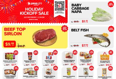 Seafood City Supermarket (West) Flyer November 7 to 13