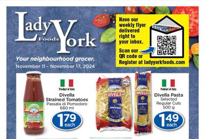 Lady York Foods Flyer November 11 to 17