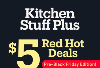 Kitchen Stuff Plus Red Hot Deals Flyer November 11 to 17