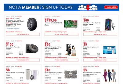 Costco (West, ON & Atlantic Canada) Weekly Savings November 11 to 24