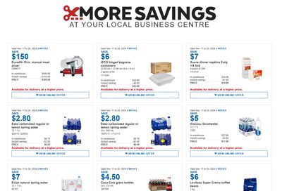 Costco Business Centre Instant Savings Flyer November 11 to 24