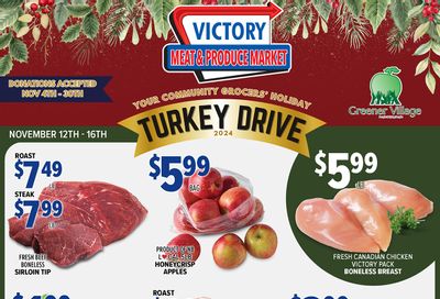 Victory Meat Market Flyer November 12 to 16