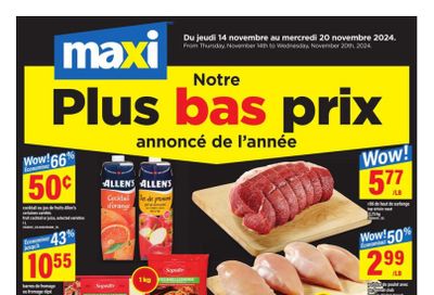 Maxi Flyer November 14 to 20