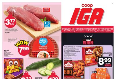 Coop IGA Flyer November 14 to 20