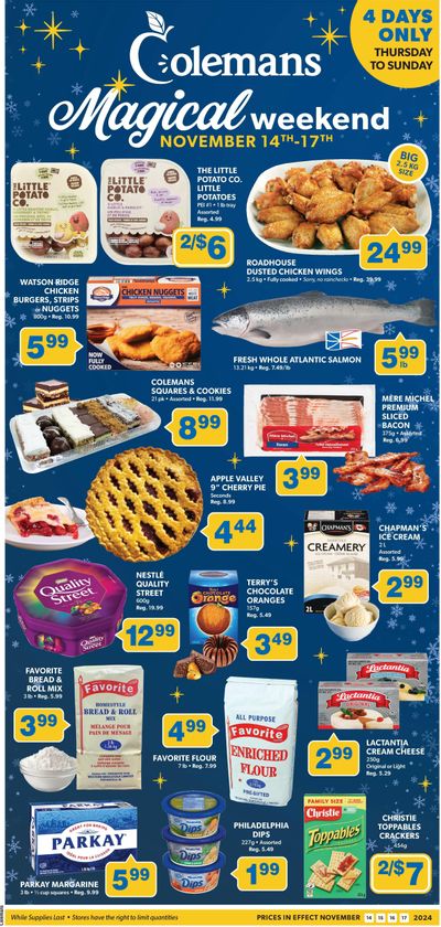 Coleman's Flyer November 14 to 20