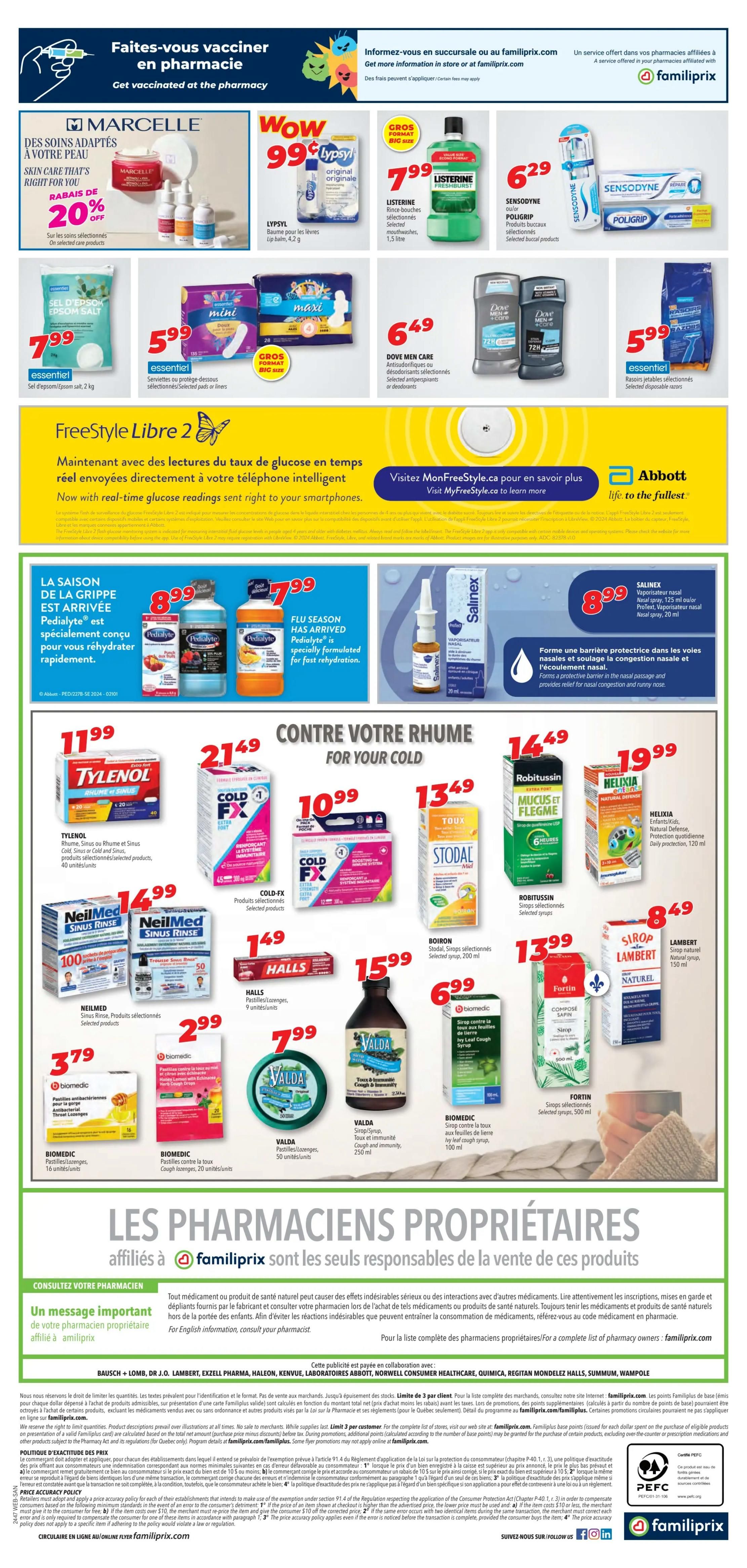 Familiprix Sante Flyer November 14 to 20