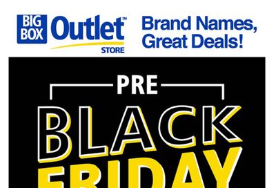 Big Box Outlet Store Flyer November 13 to 19