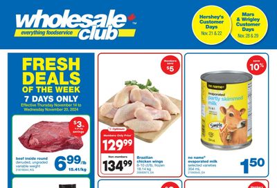 Wholesale Club (West) Flyer November 14 to December 4