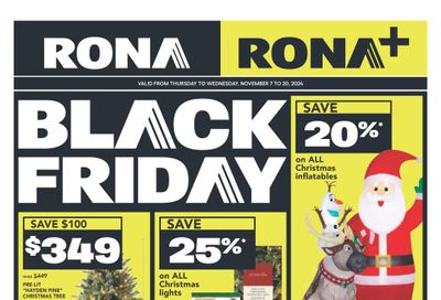 Rona & Rona+ (ON) Flyer November 14 to 20