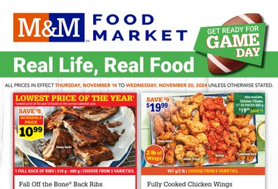 M&M Food Market (Atlantic & West) Flyer November 14 to 20