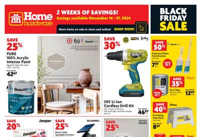 Home Hardware (ON) Flyer November 14 to 27