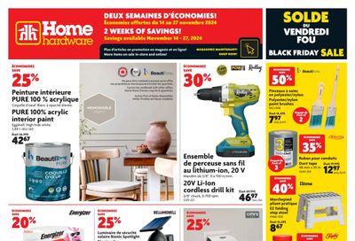 Home Hardware (QC) Flyer November 14 to 27